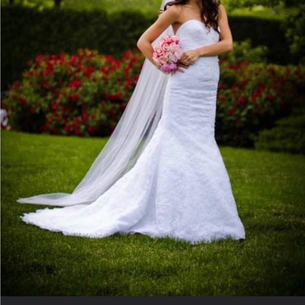 Oleg Cassini Wedding Dress Size 4-6